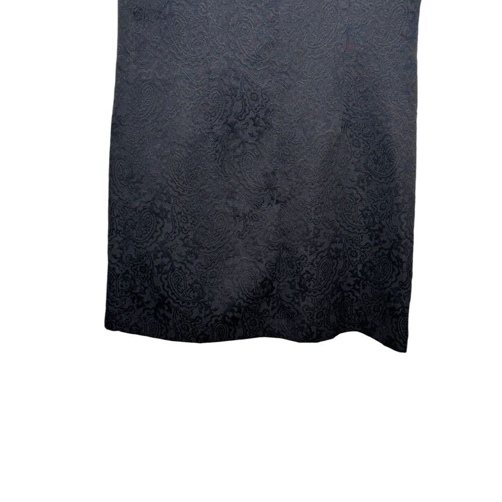 Liz Claiborne Women's Dress Overall Cap Sleeves Scalloped Neckline Pockets Sz.10 - Picture 3 of 9
